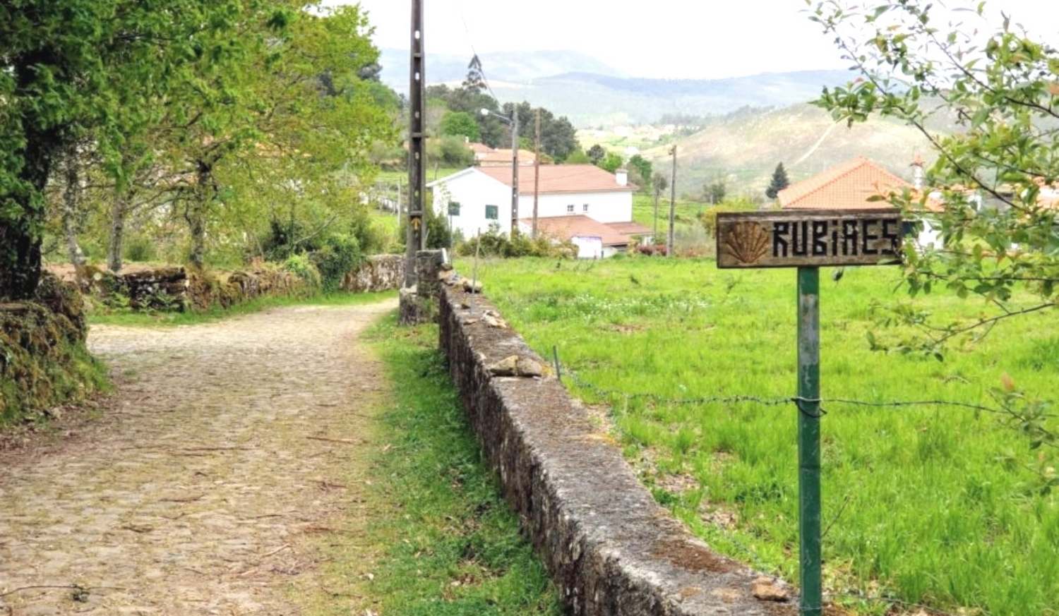 Rubiaes camino portugues pueblos